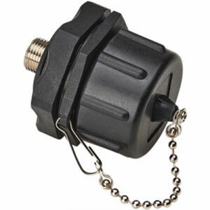 IND FTYPE ADAPTER M/F IP68 BLK