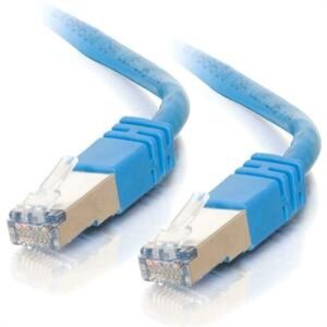 3' CAT5e Patch- Blue