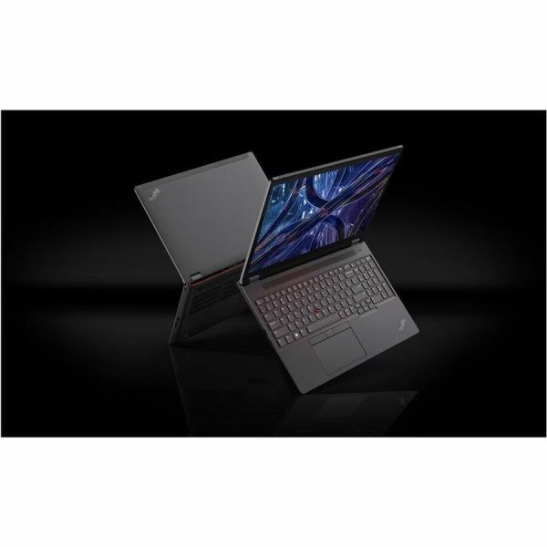 Lenovo ThinkPad P16 Gen 2 21FA002TUS 16" Mobile Workstation - WQXGA - Intel Core i7 13th Gen i7-13700HX - 32 GB - 1 TB SSD - English Keyboard - Villi Black, Storm Gray - Image 4