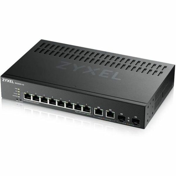 ZYXEL GS2220-10 8-Port Gigabit L2+ Managed and Nebula Pro Cloud Managed Switch with 2 SFP Uplinks - Image 4