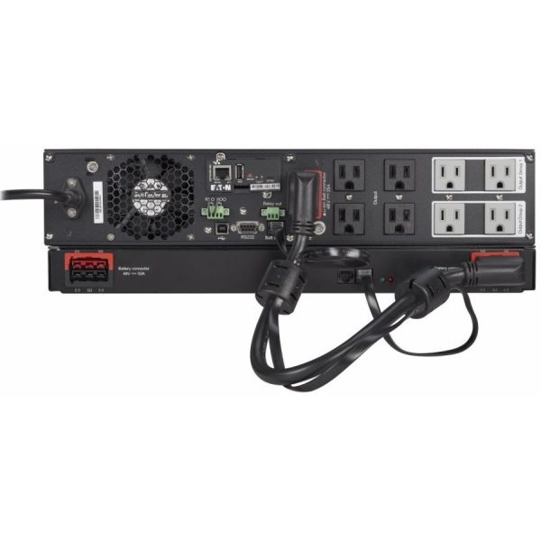 Eaton 9PX 1500VA 1350W 120V Online Double-Conversion UPS - 5-15P, 8x 5-15R Outlets, Lithium-ion Battery, Cybersecure Network Card Option, 2U Rack/Tower - Image 10