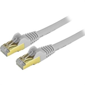 14' CAT6a Patch Cbl Gray