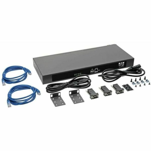 Eaton Tripp Lite Series 16-Port Console Server, USB Ports (2) - Dual GbE NIC, 4 Gb Flash, Desktop/1U Rack, TAA - Image 2