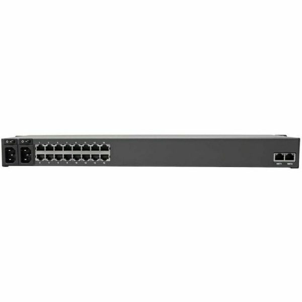 Eaton Tripp Lite Series 16-Port Console Server, USB Ports (2) - Dual GbE NIC, 4 Gb Flash, Desktop/1U Rack, TAA - Image 4