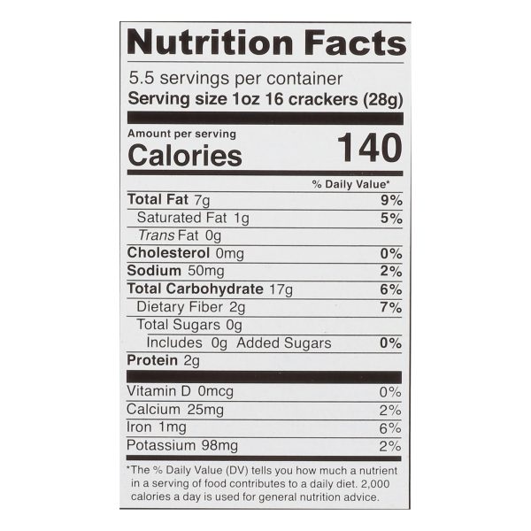 R. W. Garcia - Crackers 3 Seed Kale - Case of 6-5.5 OZ