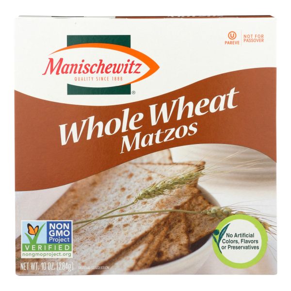 Manischewitz - Whole Wheat Matzo - Case of 12 - 10 oz. - Image 3