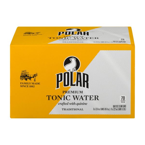Polar Beverages - Tonic Water 6pk - Case of 4-6/7.5 FZ - Image 3