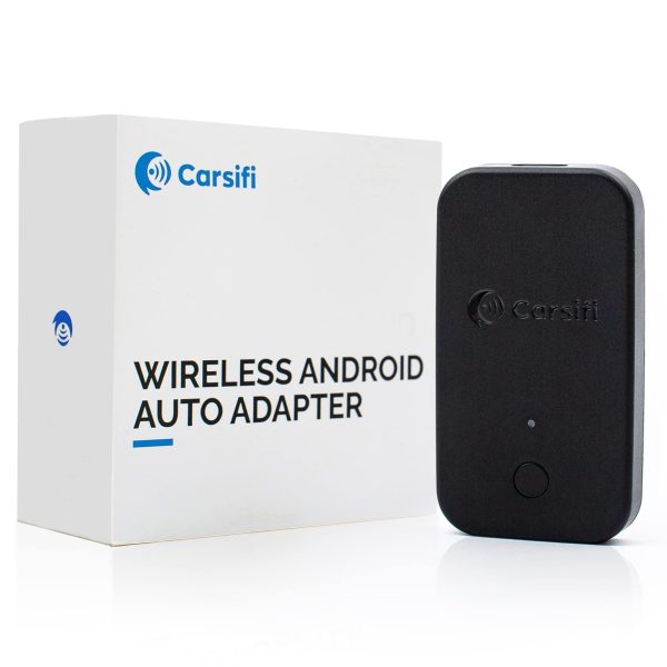 Wireless Android Auto Adapter for All Cars and Head Units with Wired Android Auto   Wireless Car Dongle USB Plug & Play