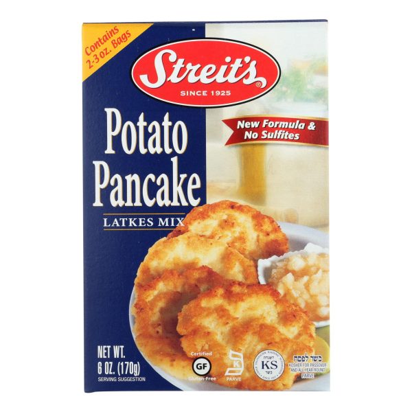 Streit's Pancake Mix - Potato - Case of 12 - 6 oz. - Image 3