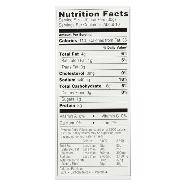 Manischewitz - Tam Original Snack Crackers - Case of 12 - 9.6 oz. - Image 3