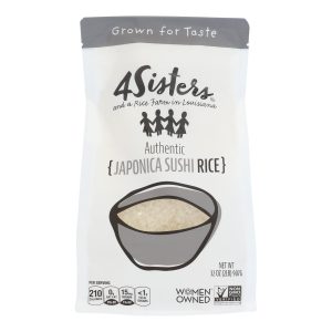 4 Sisters - Rice Short Grain Sushi - Case of 6-2 LB