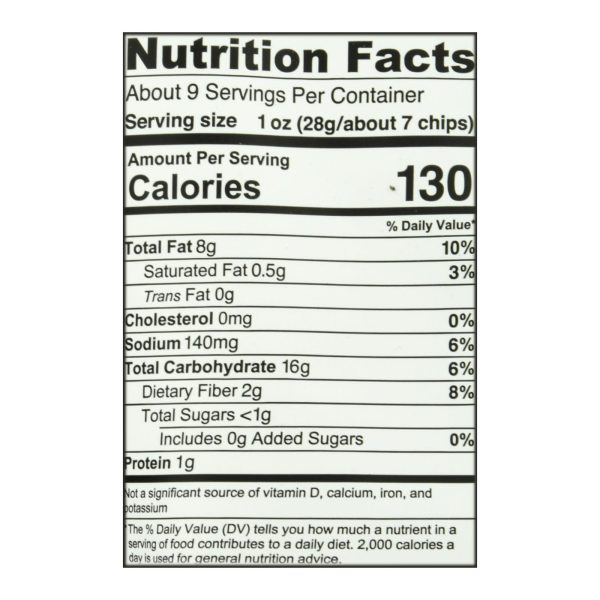 Zack's Mighty - Tort Chips Ss Flnt Corn - Case of 9-9 OZ - Image 2