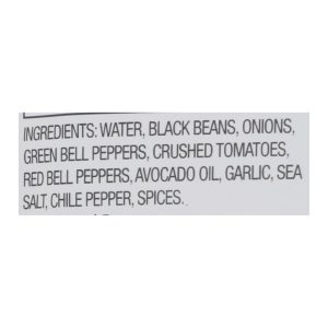 A Dozen Cousins - Black Beans Refried - Case of 6-10 OZ