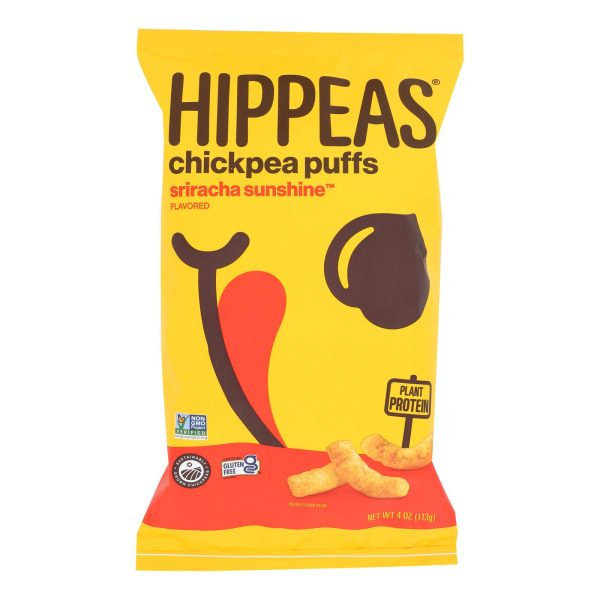 Hippeas - Chickpea Puff Sriracha - Case of 12-4 ounces - Image 2