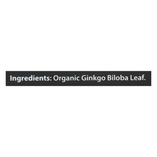 Buddha Teas - Organic Tea - Gingko Biloba - Case of 6 - 18 Count
