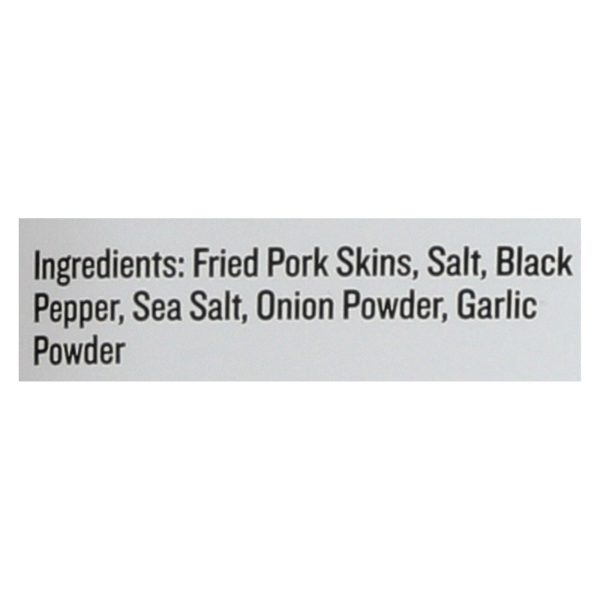 Epic - Pork Rinds - Sea Salt and Pepper - Case of 12 - 2.5 oz. - Image 2