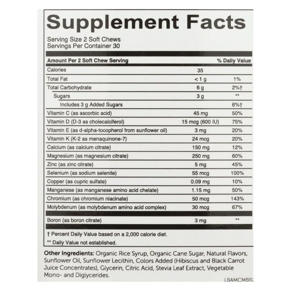 Smartypants - Gummy Vitamin Adlt Mneral Cmp - 1 Each - 60 CT - Image 2