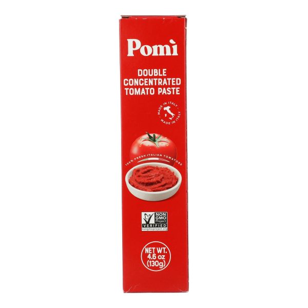 Pomi Tomatoes - Tomato Paste - Case of 12 - 4.58 OZ