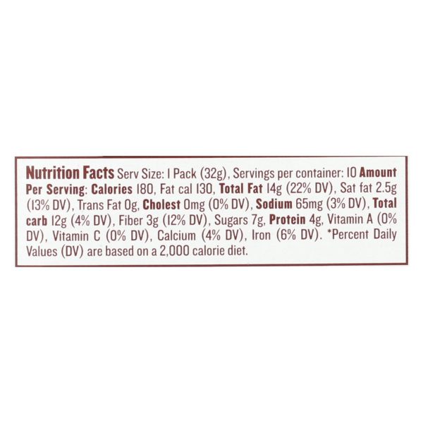 Justin's Nut Butter Squeeze Pack - Hazelnut Butter - Chocolate  - Case of 10 - 1.15 oz. - Image 2