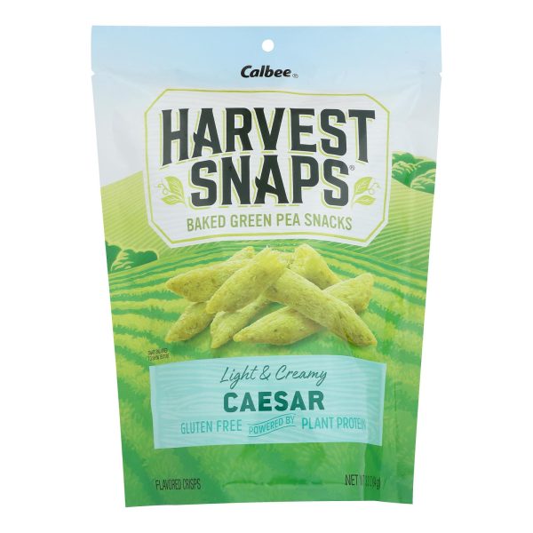 Calbee Snapea Crisp - Snapea Crisps - Caesar - Case of 12 - 3.3 oz
