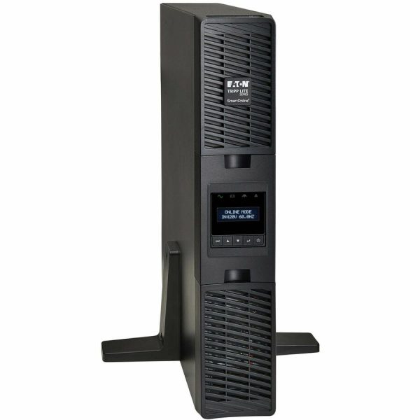 Eaton Tripp Lite Series SmartOnline 3000VA 2700W 120V Double-Conversion UPS - 7 Outlets, Extended Run, Network Card Included, LCD, USB, DB9, 2U Rack/Tower - Image 2