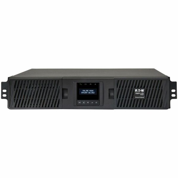 Eaton Tripp Lite Series SmartOnline 3000VA 2700W 120V Double-Conversion UPS - 7 Outlets, Extended Run, Network Card Included, LCD, USB, DB9, 2U Rack/Tower - Image 3