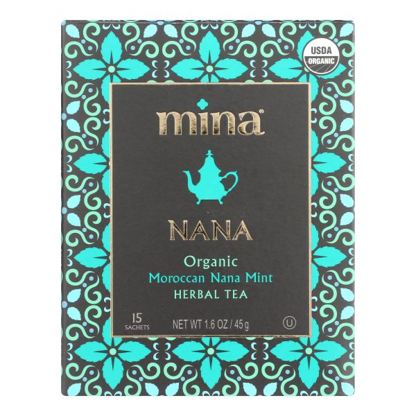 Mina - Mint Tea Moroccan Nana - Case of 6 - 15 CT - Image 2