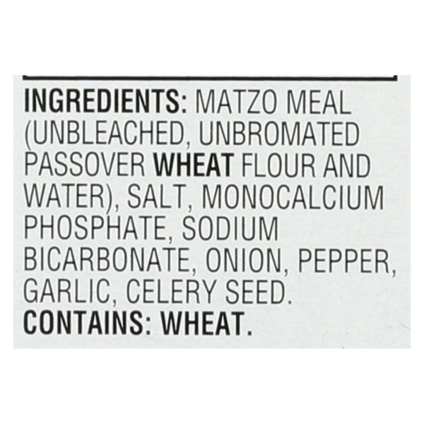 Manischewitz - Reduced Sodium Matzo Ball Mix - Case of 12 - 5 oz. - Image 3