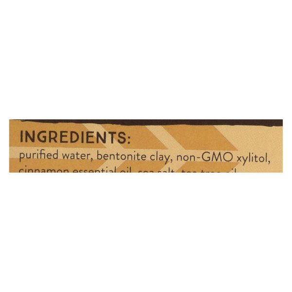 Redmond Trading Company Earthpaste Natural Toothpaste Cinnamon - 4 oz