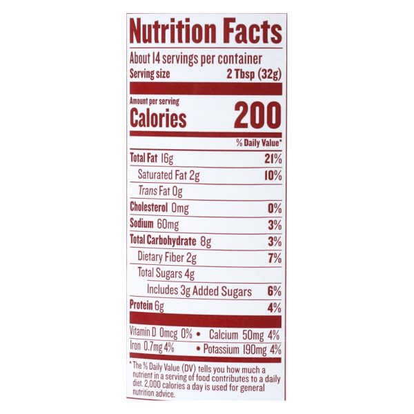 Justin's Nut Butter Almond Butter - Cinnamon - Case of 6 - 16 oz. - Image 2