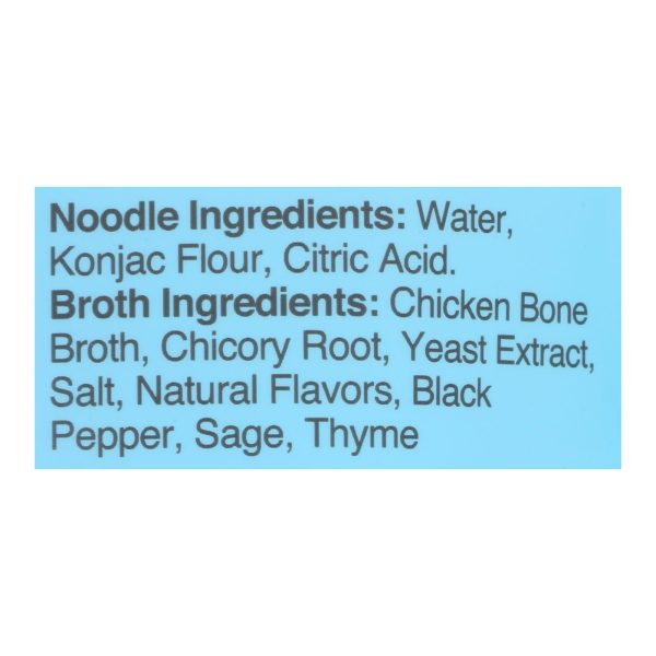 Miracle Noodle - Soup Chicken Bone Broth - Case of 6 - 7.6 OZ - Image 2