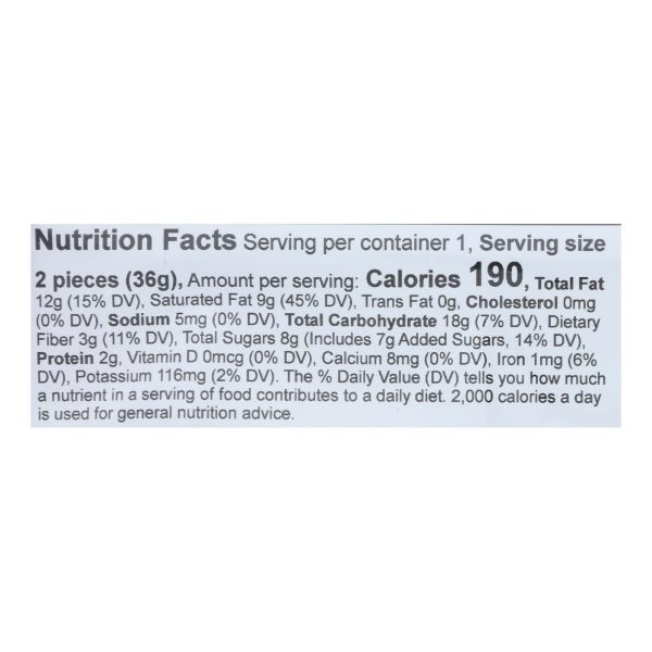 Theo Chocolate Coconut Bites - Dark Chocolate Classic Coconut - Case of 12 - 1.3 oz. - Image 3