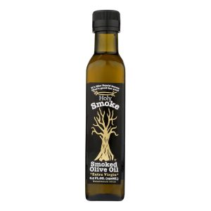 Holy Smoke - Oil Olive Ev Smoked - Case of 6 - 8.5 FZ