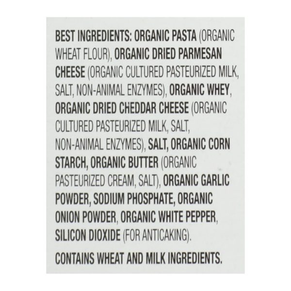 Annies Homegrown Macaroni and Cheese - Organic - Peace Pasta and Parmesan - 6 oz - case of 12