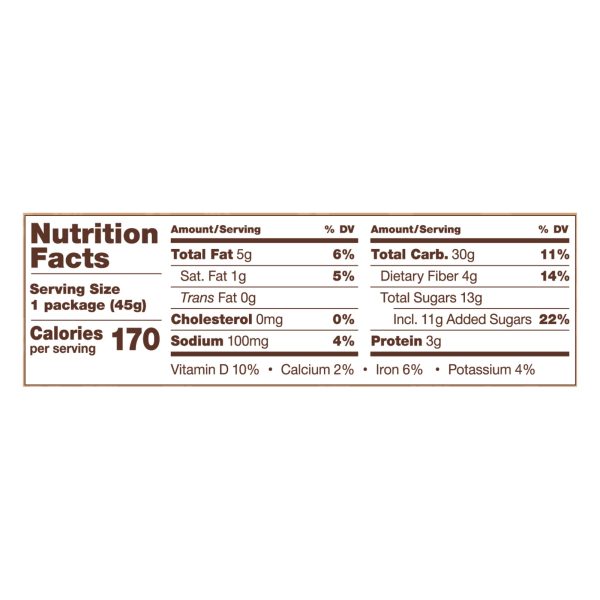 Nature's Bakery - Brownie Double Chocolate Single Serve - Case of 12 - 1.59 Ounces - Image 2