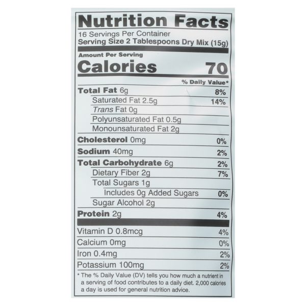 Creation Nation - Cookie Mix No Bake Vanilla - Case of 6-8.5 OZ