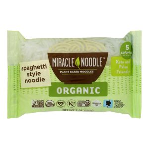 Miracle Noodle Shirataki Pasta - Organic Spaghetti - Case of 6 - 7 oz.