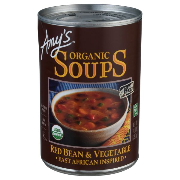 Amy's - Soup Red Bean Veg - Case of 12-14 OZ - Image 3