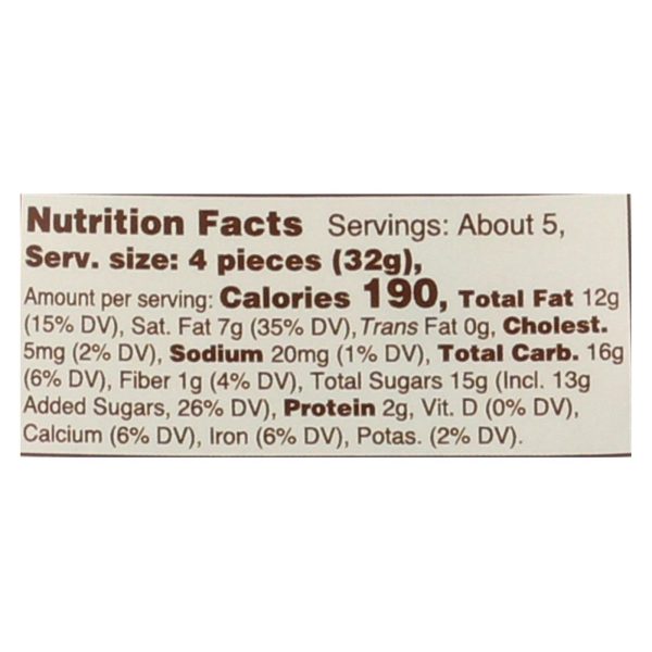 Lake Champlain Chocolates Organic Milk Chocolate Heart-Shaped Candies  - Case of 12 - 5.9 OZ - Image 2
