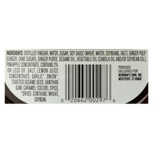 Newman's Own Dressing - Case of 6 - 16 OZ