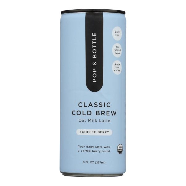 Pop & Bottle - Oat Milk Latte Classic - Case of 12-8 FZ - Image 3