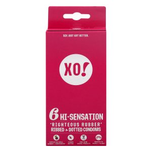 Xo! - Condoms Hi-sensations - Case of 8-6 Count