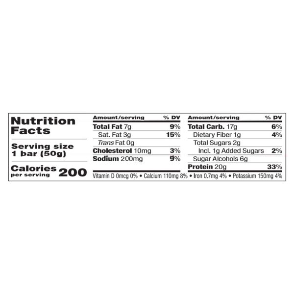 Pure Protein Bar - Peanut Butter - Case of 6 - 50 Grams - Image 3
