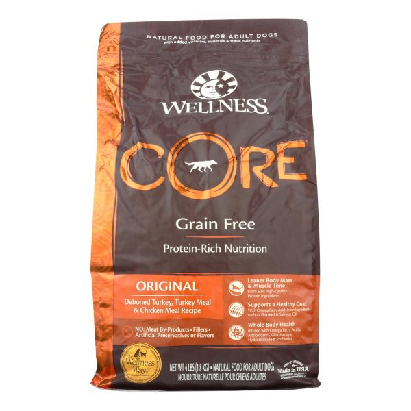 Wellness Pet Products Dog Food - Original Formula - Case of 6 - 4 lb. - Image 3