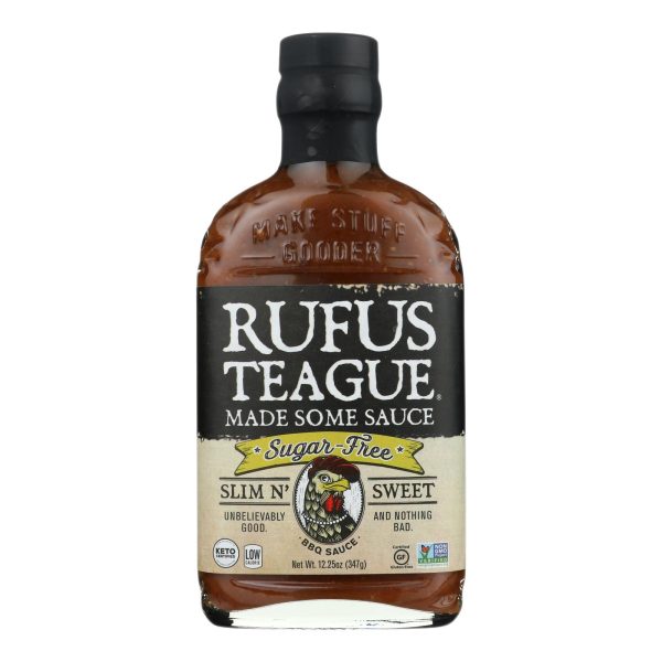 Rufus Teague - Sauce BBQ Slim N Sweet - Case of 6 - 13 OZ - Image 2