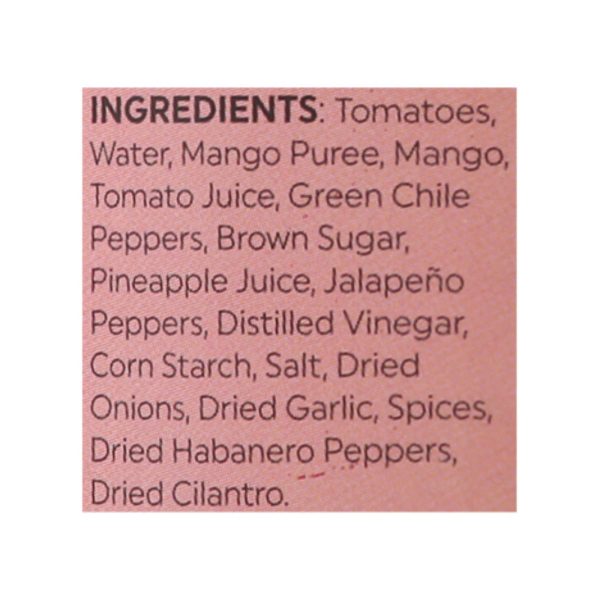 Mrs. Renfro's Mango Habanero Salsa - Mango - Case of 6 - 16 oz. - Image 3