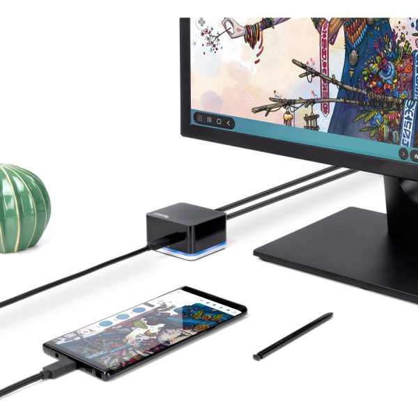 Plugable Phone Cube Compatible with Samsung DeX Dock, DeX Station, DeX Pad, Galaxy Note 9, S9, S9 Plus, S8, S8 Plus, S10, Tab S5e - Image 2