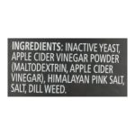 Frontier Natural Products Coop - Yst Prem Nutrnl Dill&vngr - 1 Each-8.01 OZ