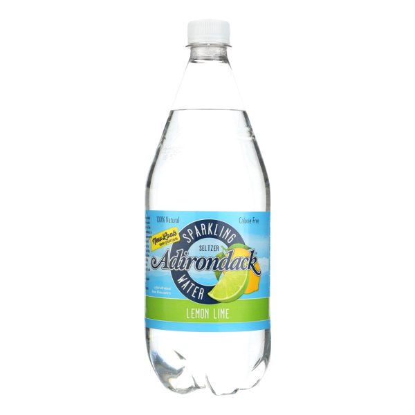 Naturals Adirondack Seltzer - Lemon Lime - Case of 12 - 33.8 Fl oz. - Image 2