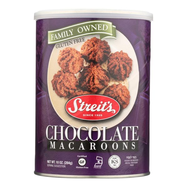 Streit's - Macaroon Chocolate Kosher for Passover - Case of 12-10 OZ - Image 2